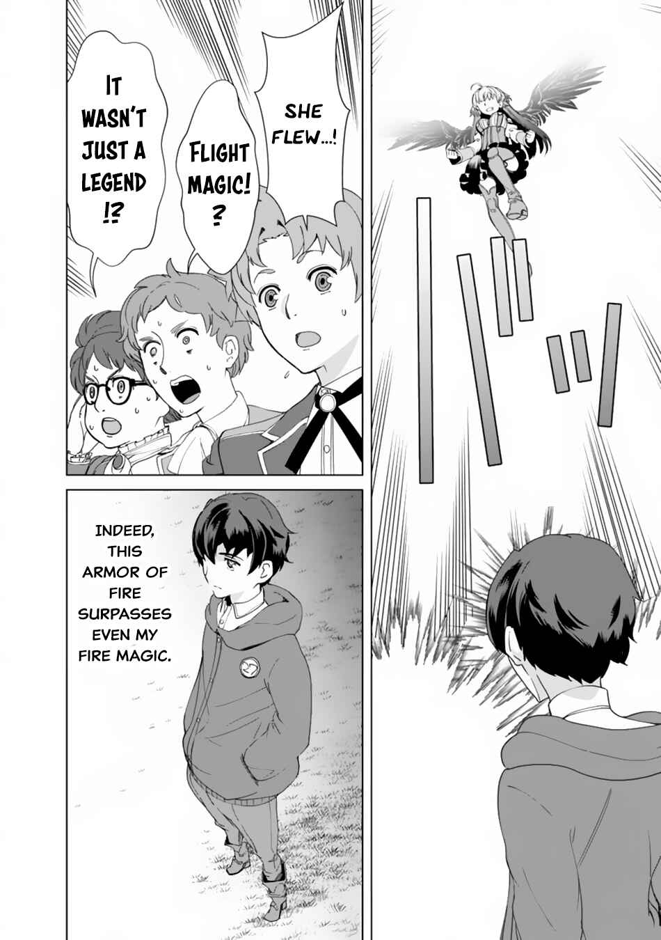 Rettou Gan no Tensei Majutsushi ~ Shiitagerareta Moto Yuusha wa Mirai no Sekai o Yoyuu de Ikinuku ~ Chapter 11 page 18