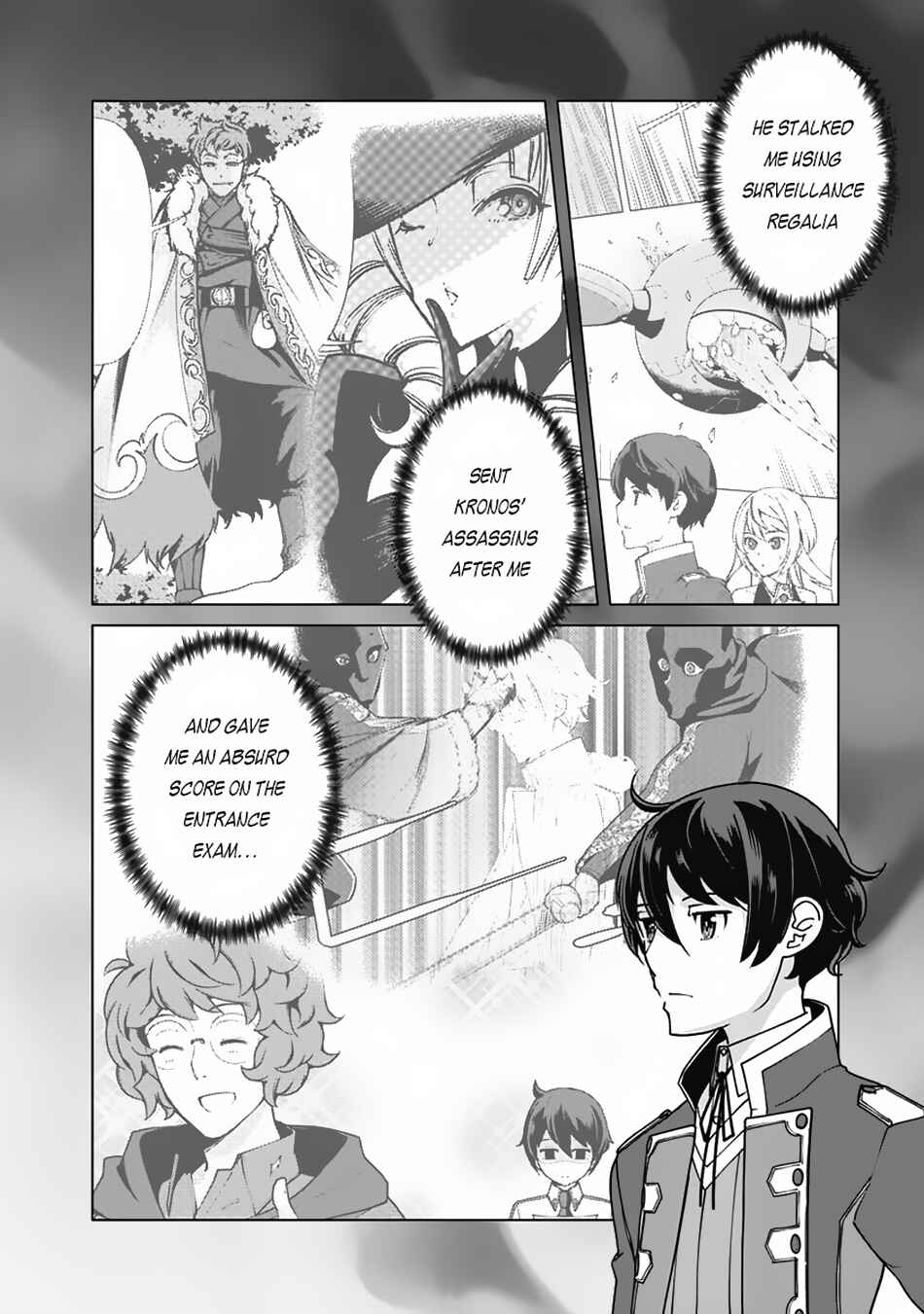 Rettou Gan no Tensei Majutsushi ~ Shiitagerareta Moto Yuusha wa Mirai no Sekai o Yoyuu de Ikinuku ~ Chapter 88 page 4