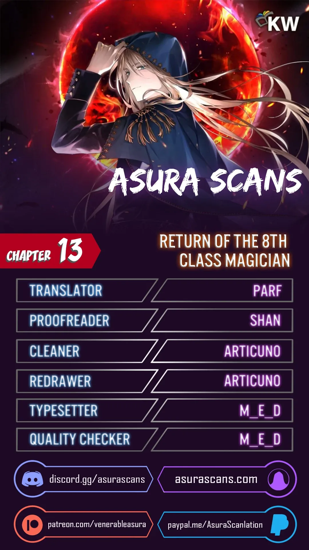 Return of the 8th Class Magician Chapter 13 page 0