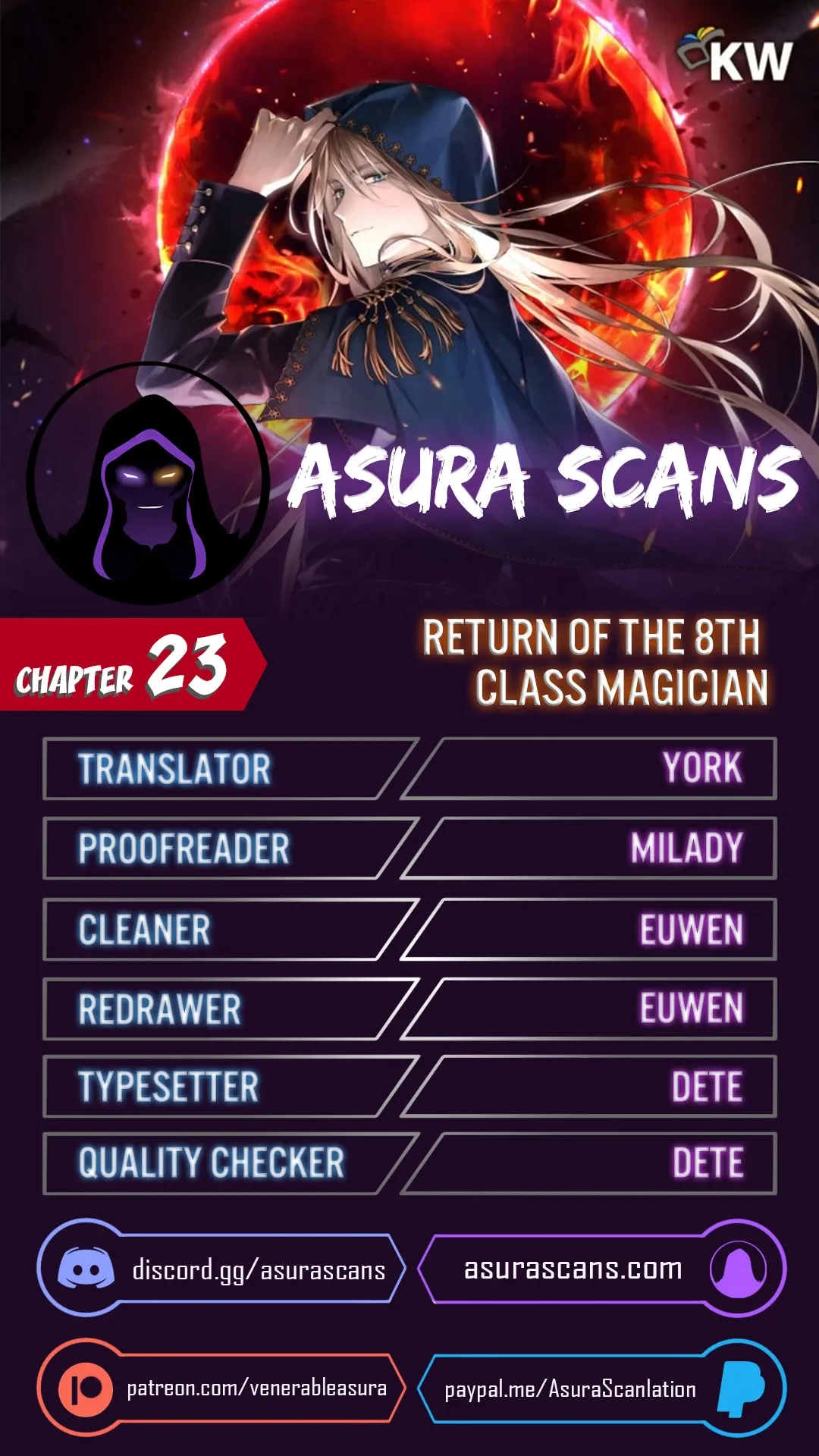 Return of the 8th Class Magician Chapter 23 page 0