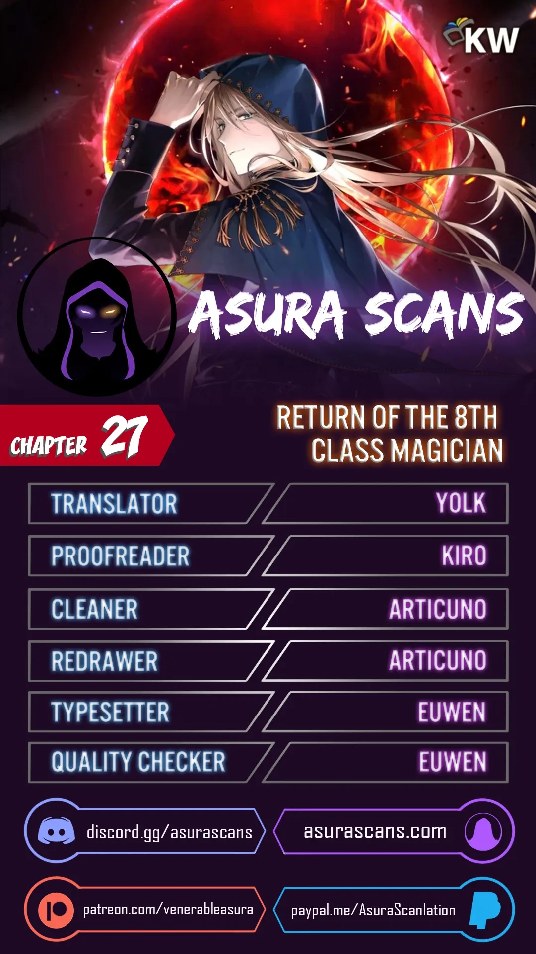 Return of the 8th Class Magician Chapter 27 page 0