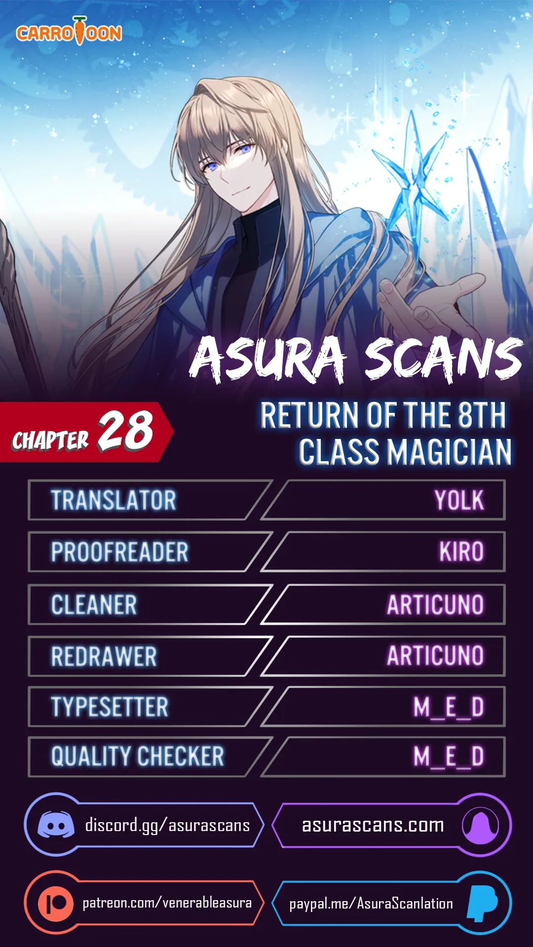 Return of the 8th Class Magician Chapter 28 page 0