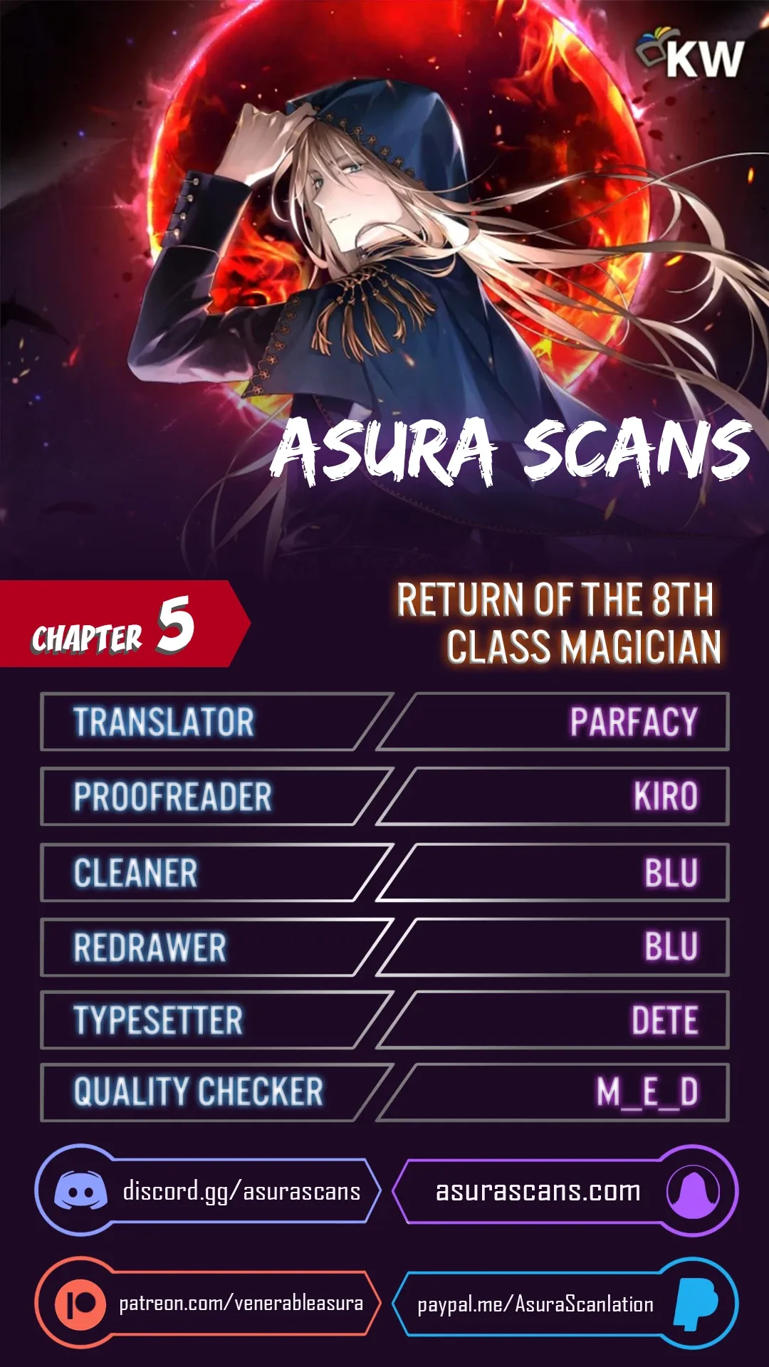Return of the 8th Class Magician Chapter 5 page 0