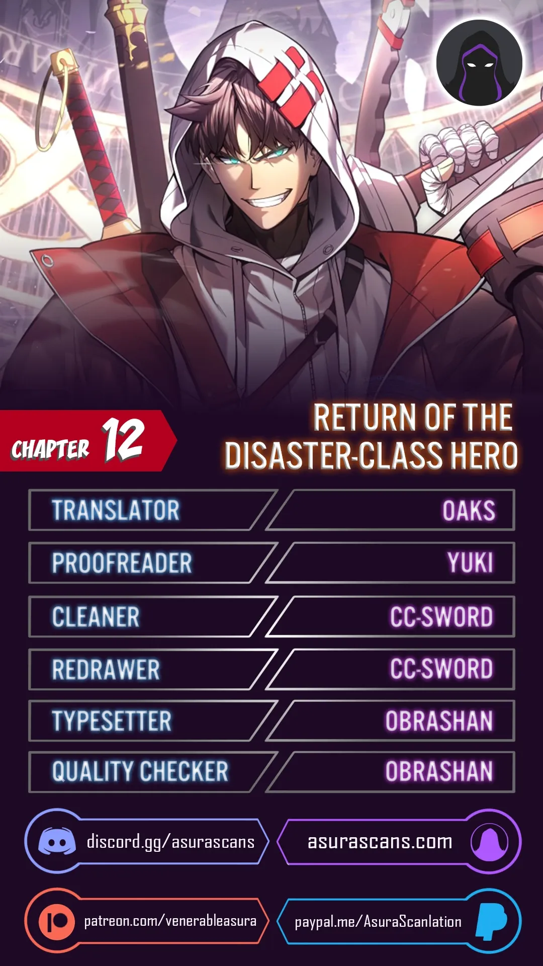 The Return of the Disaster-Class Hero Chapter 12 page 0