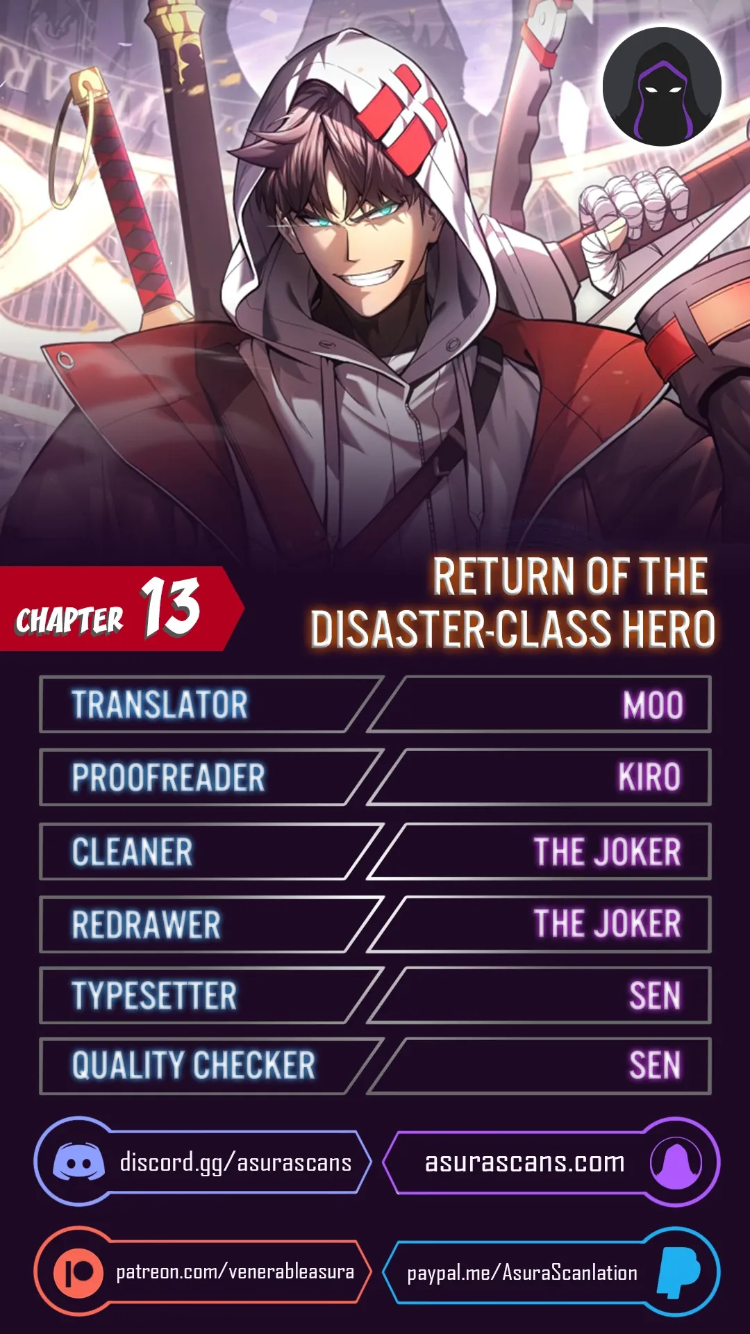 The Return of the Disaster-Class Hero Chapter 13 page 0