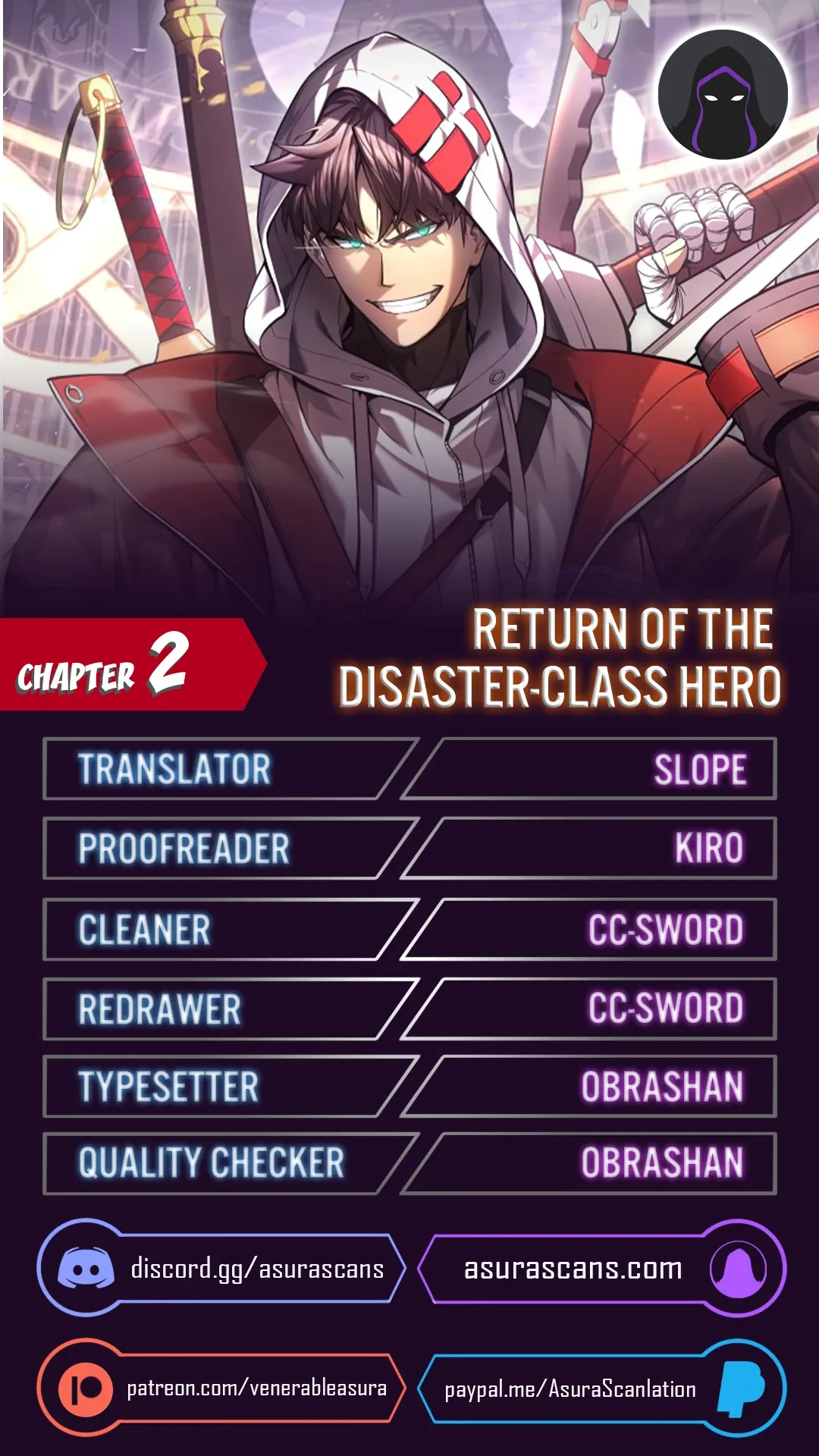 The Return of the Disaster-Class Hero Chapter 2 page 0