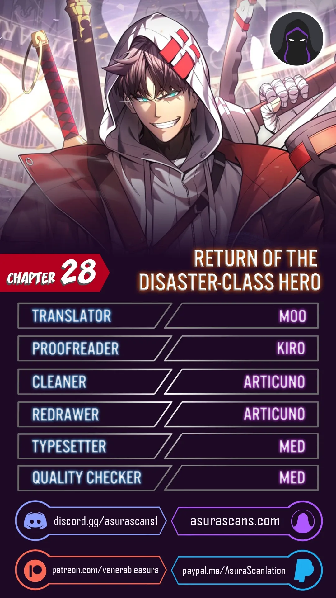 The Return of the Disaster-Class Hero Chapter 28 page 0