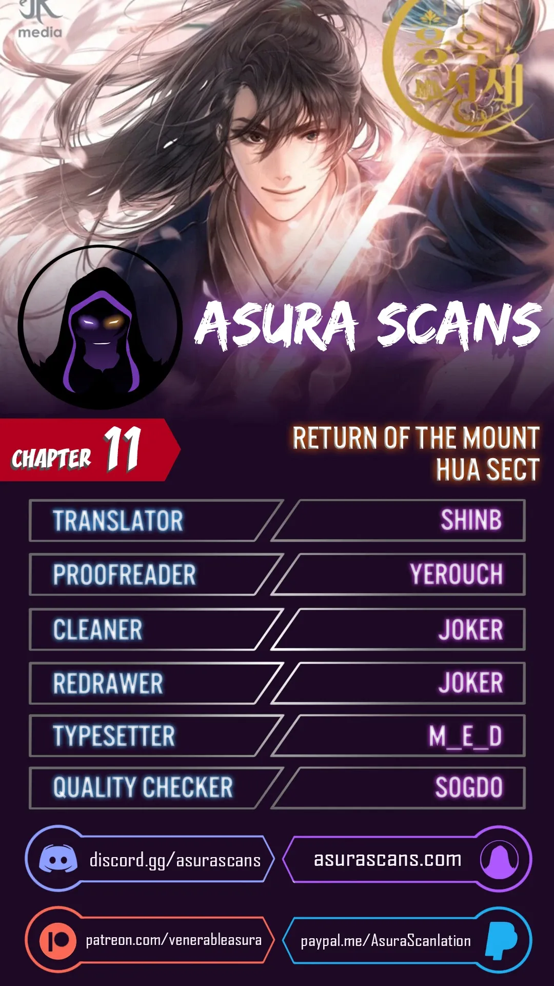 Return of the Mount Hua Sect Chapter 11 page 0