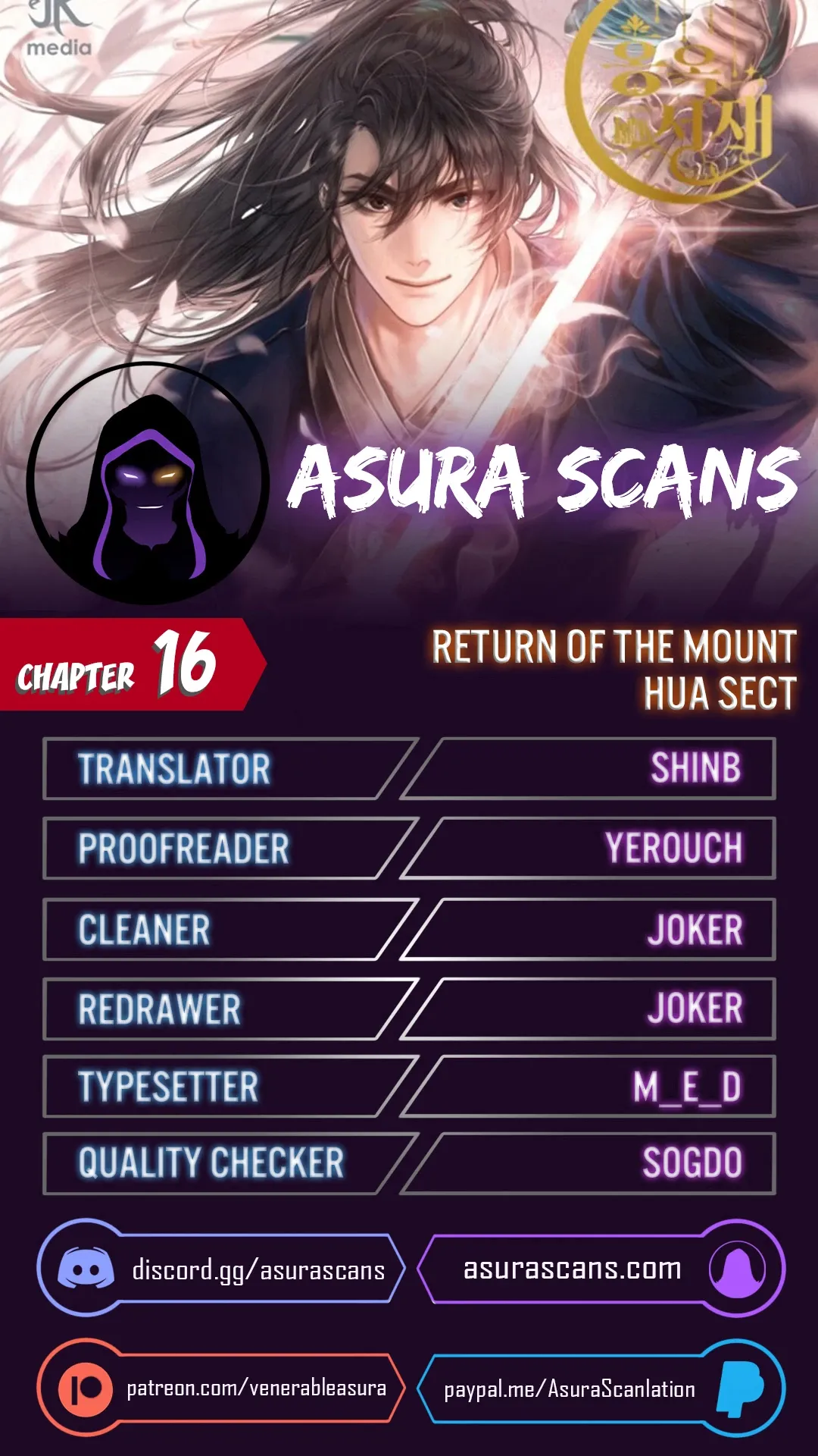 Return of the Mount Hua Sect Chapter 16 page 0