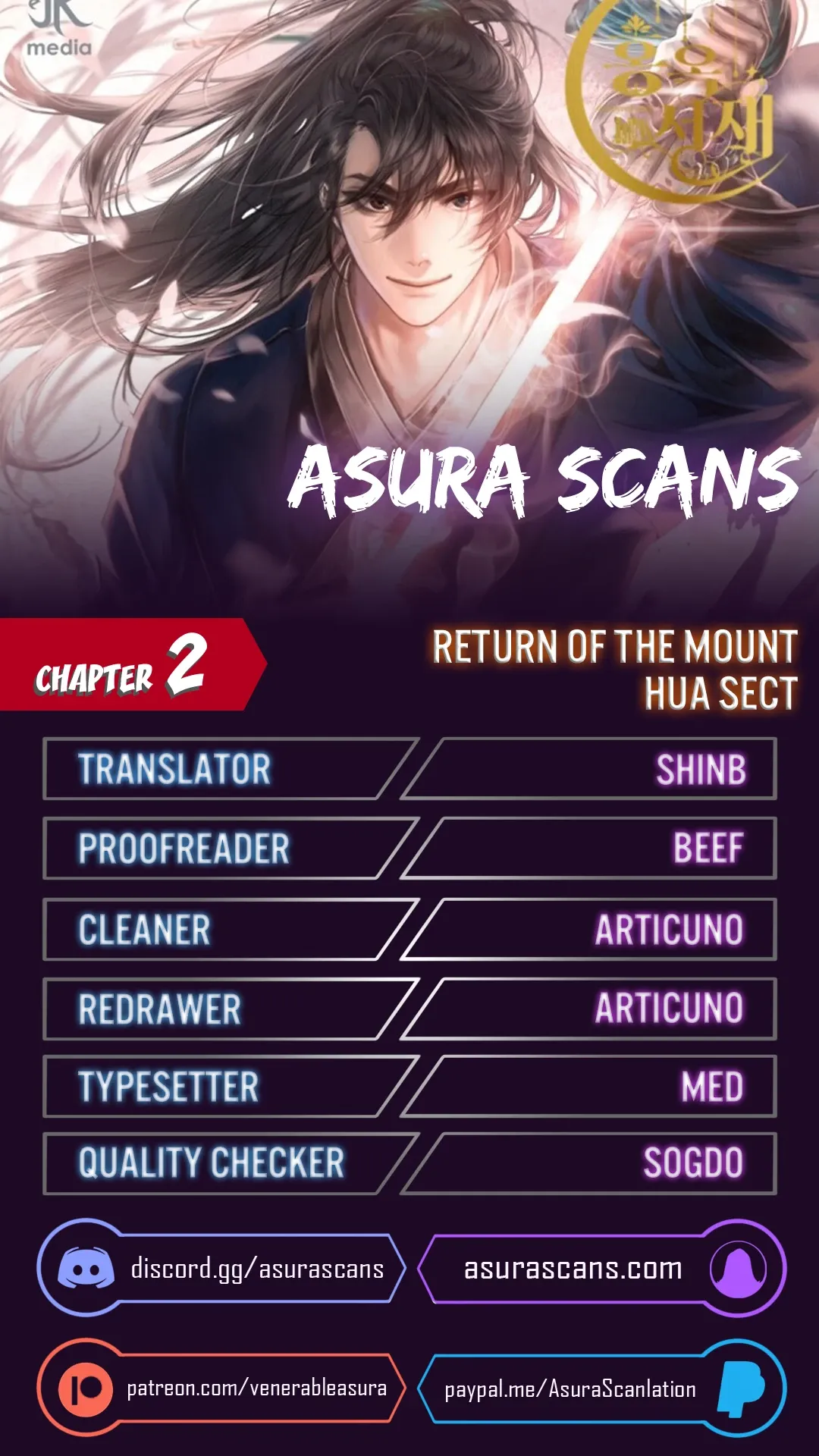 Return of the Mount Hua Sect Chapter 2 page 0