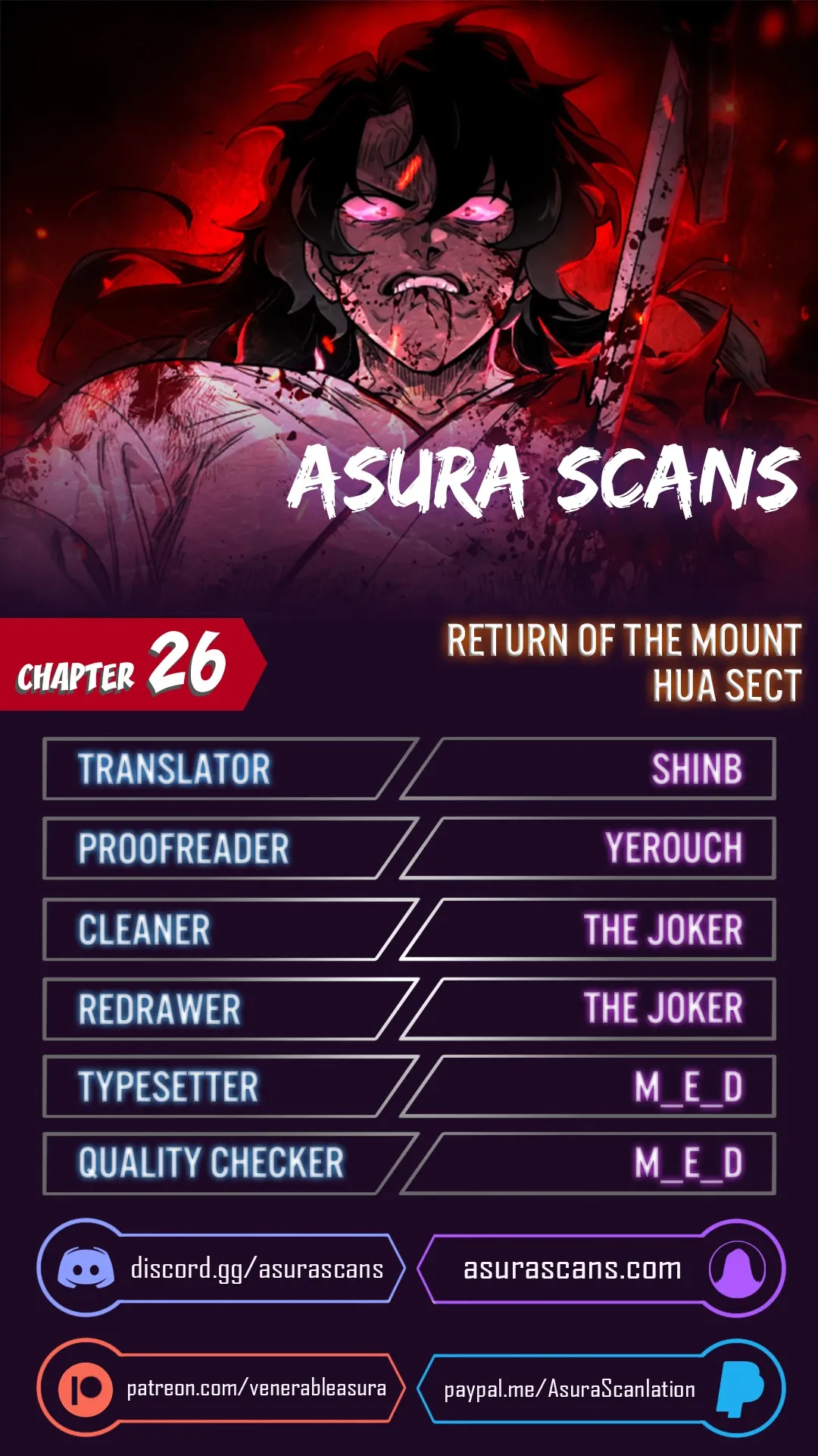 Return of the Mount Hua Sect Chapter 26 page 0
