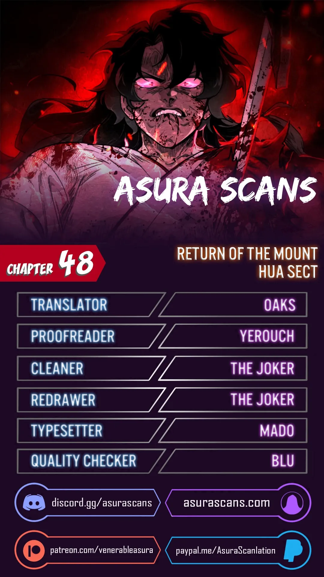 Return of the Mount Hua Sect Chapter 48 page 0