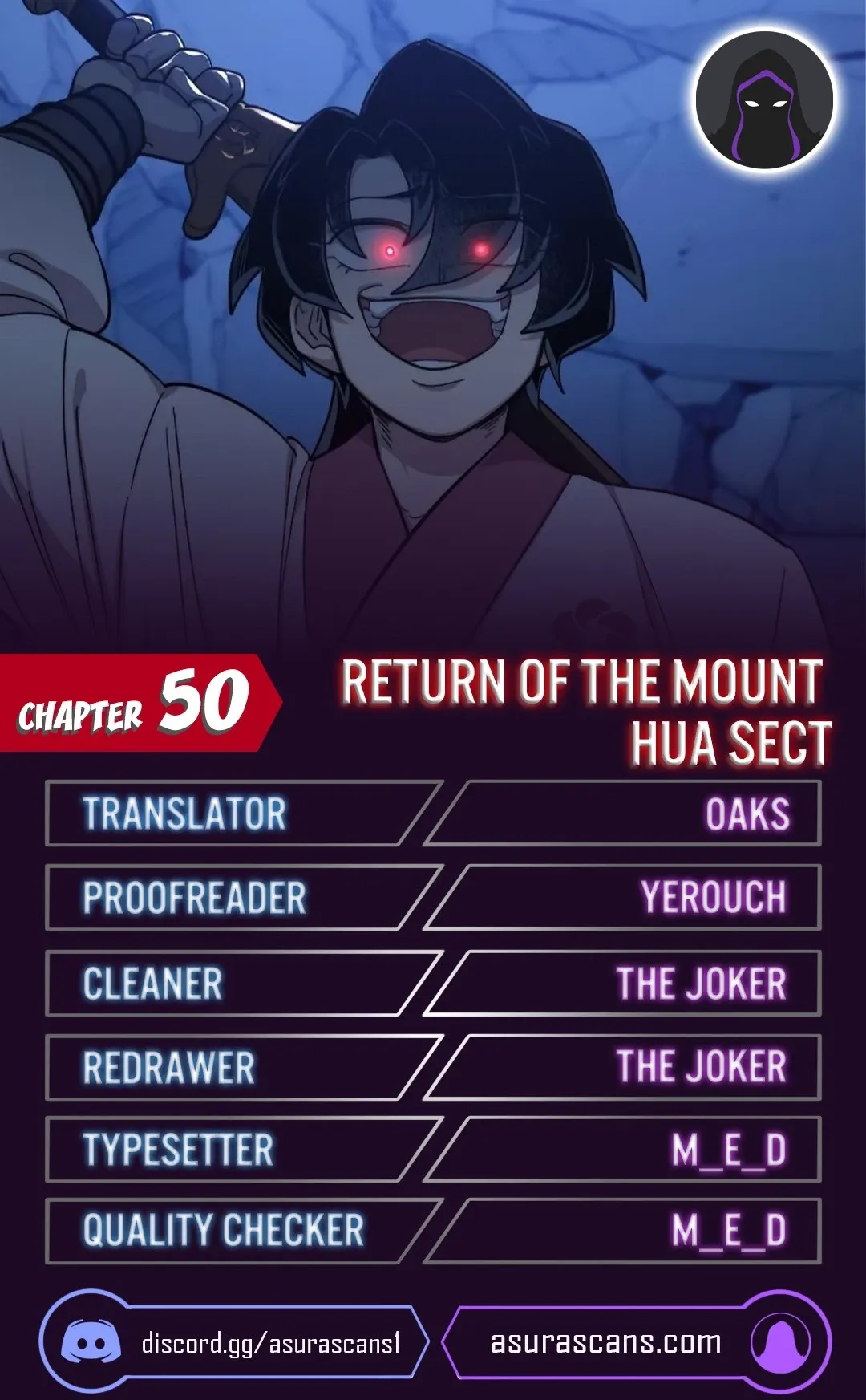 Return of the Mount Hua Sect Chapter 50 page 0