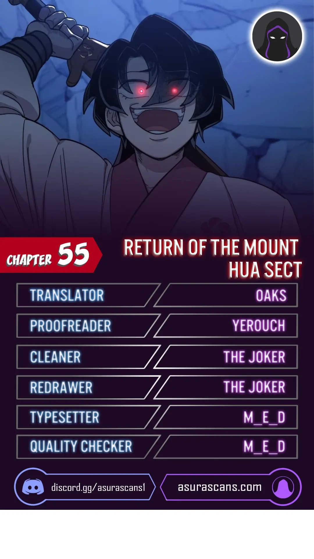 Return of the Mount Hua Sect Chapter 55 page 0