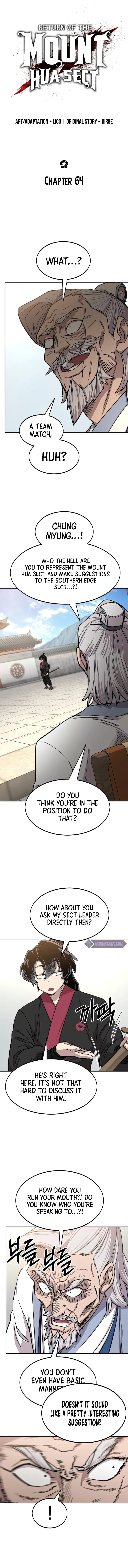 Return of the Mount Hua Sect Chapter 64 page 8