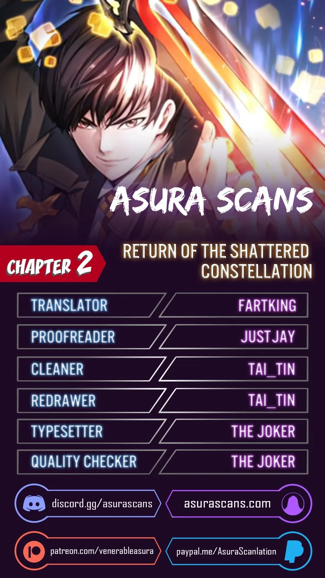 Return Of The Shattered Constellation Chapter 2 page 0
