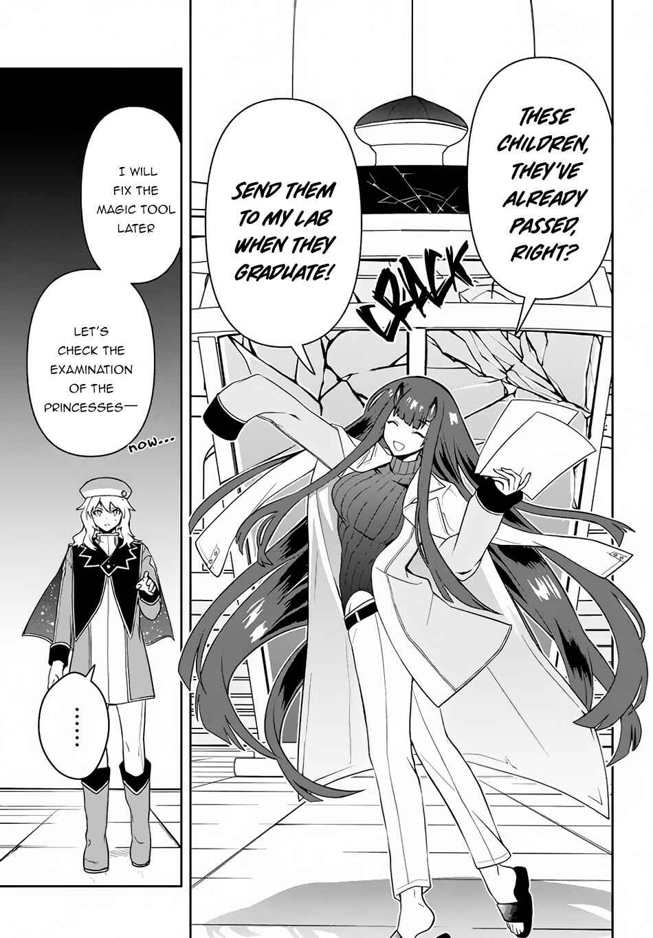 Roku-hime wa Kami Goei ni Koi wo Suru: Saikyou no Shugo Kishi, Tenseishite Mahou Gakuen ni Iku Chapter 9 page 19