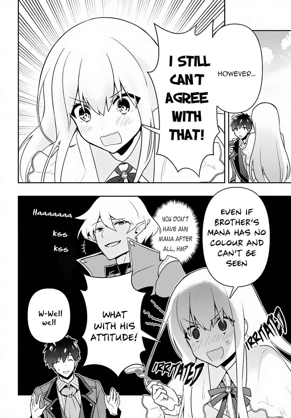 Roku-hime wa Kami Goei ni Koi wo Suru: Saikyou no Shugo Kishi, Tenseishite Mahou Gakuen ni Iku Chapter 9 page 4