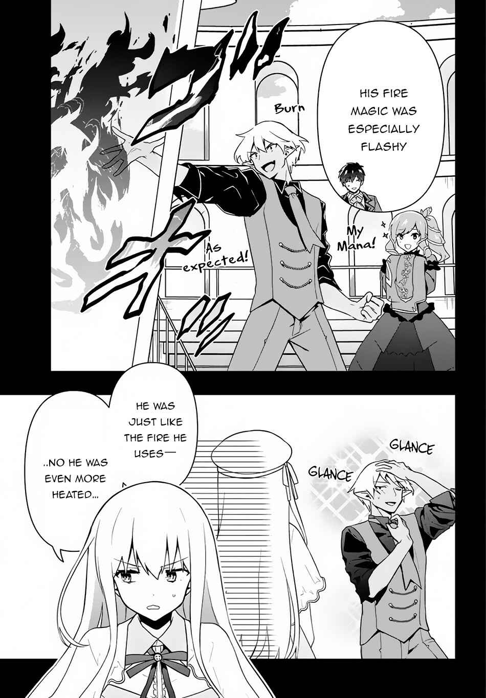 Roku-hime wa Kami Goei ni Koi wo Suru: Saikyou no Shugo Kishi, Tenseishite Mahou Gakuen ni Iku Chapter 9 page 5
