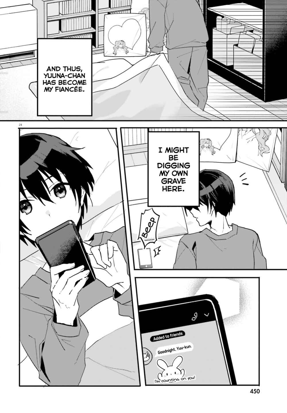 [Rouhou] Ore no Iinazuke ni Natta Jimiko, Ie de wa Kawaii Shika nai. Chapter 3 page 24
