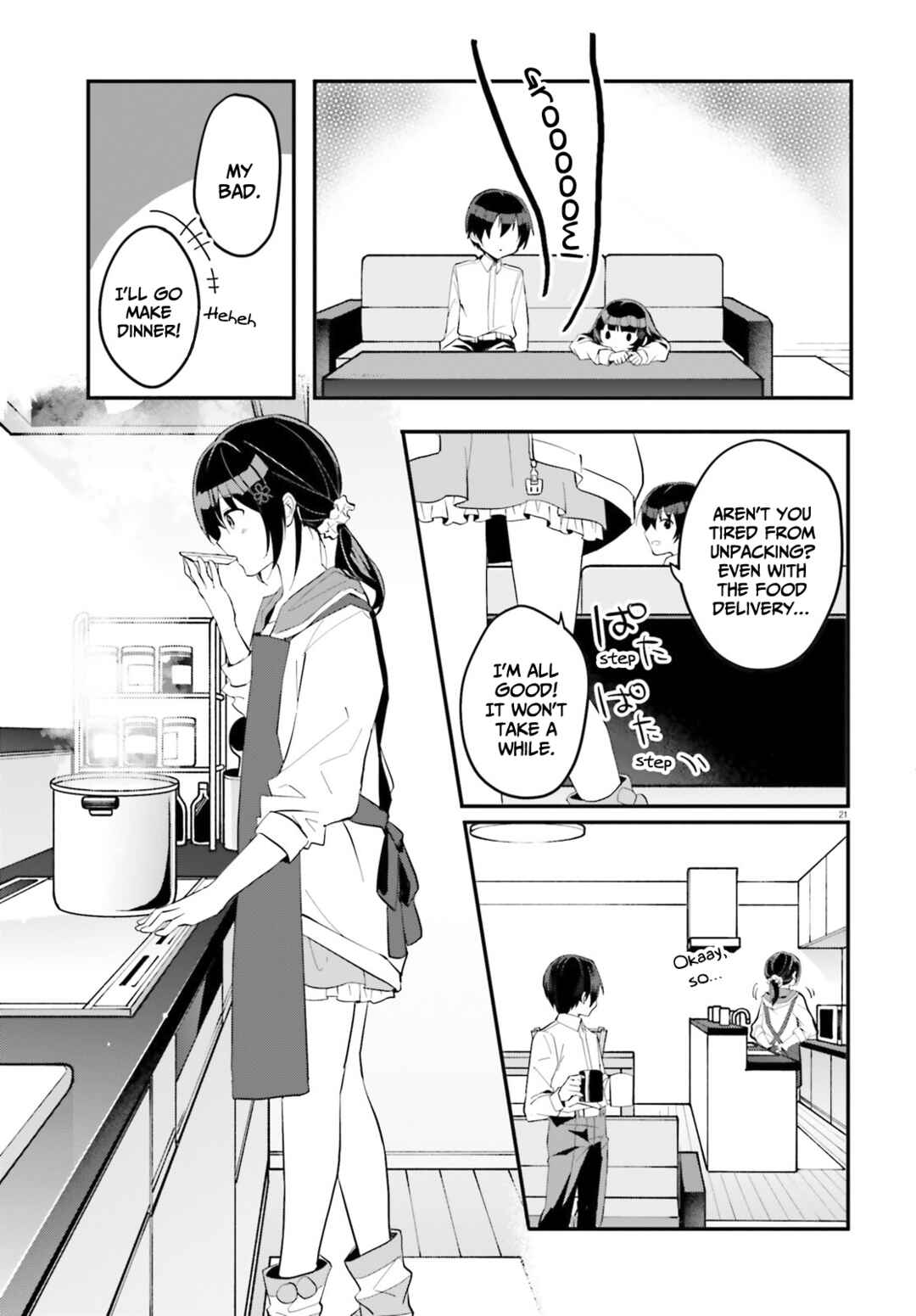 [Rouhou] Ore no Iinazuke ni Natta Jimiko, Ie de wa Kawaii Shika nai. Chapter 4 page 21