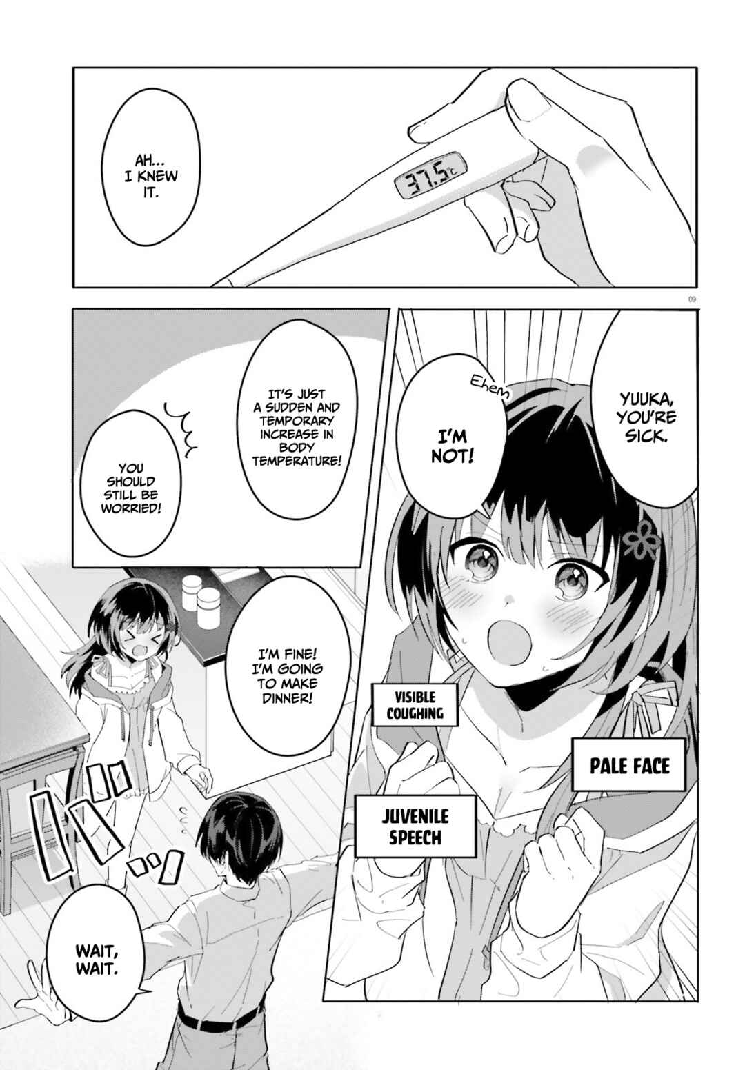 [Rouhou] Ore no Iinazuke ni Natta Jimiko, Ie de wa Kawaii Shika nai. Chapter 9 page 9