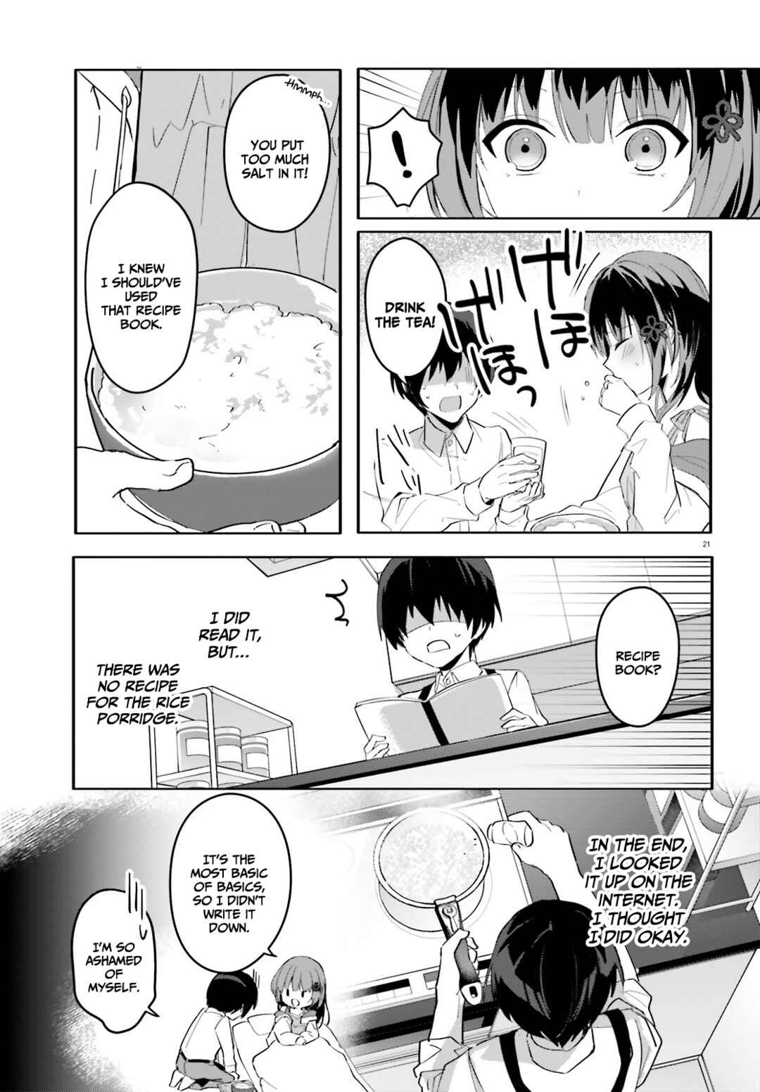 [Rouhou] Ore no Iinazuke ni Natta Jimiko, Ie de wa Kawaii Shika nai. Chapter 9 page 21