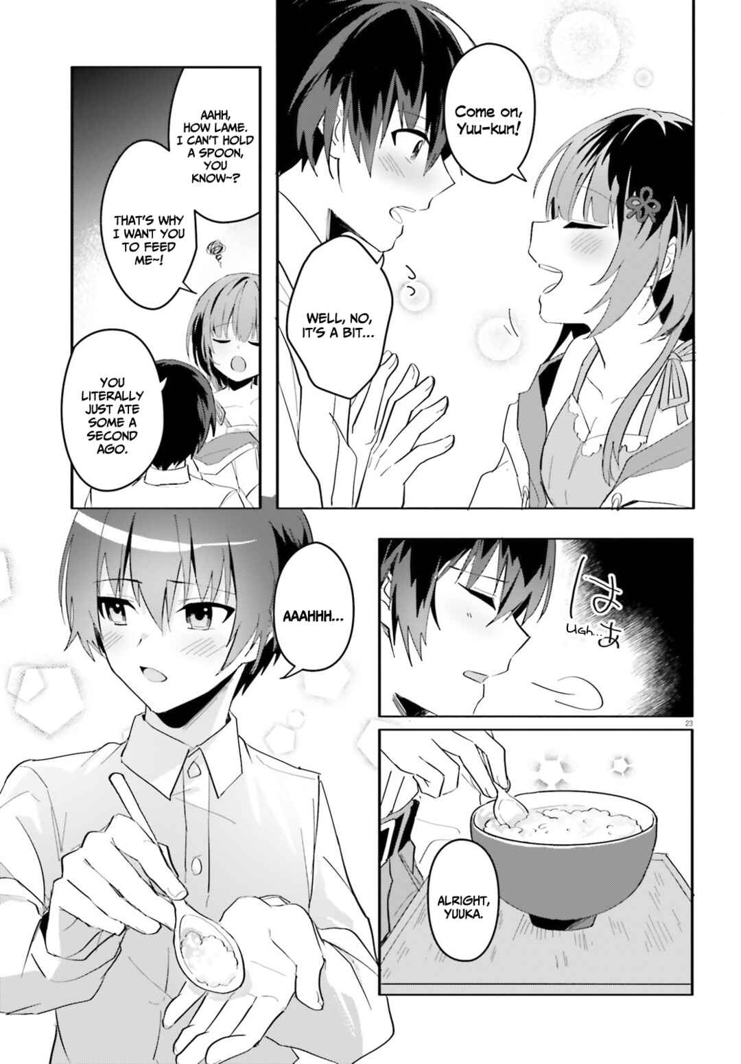 [Rouhou] Ore no Iinazuke ni Natta Jimiko, Ie de wa Kawaii Shika nai. Chapter 9 page 23