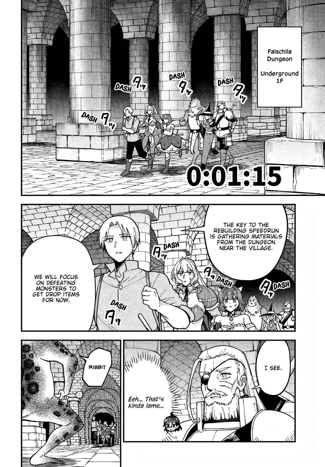 RTA Sousha wa Game Sekai kara Kaerenai Chapter 13 page 1