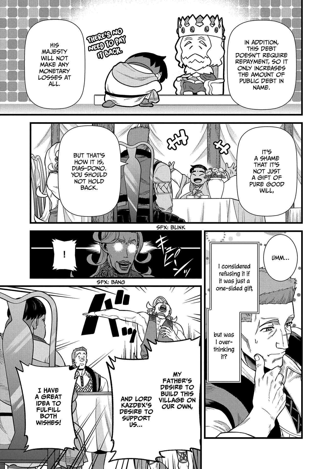 Ryoumin 0-nin Start no Henkyou Ryoushusama ~Ao no Dias to Soukaku no Otome~ Chapter 32 page 27