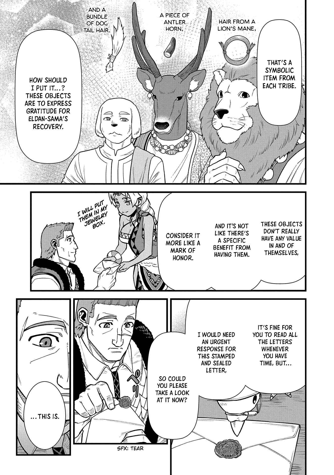 Ryoumin 0-nin Start no Henkyou Ryoushusama ~Ao no Dias to Soukaku no Otome~ Chapter 36 page 10