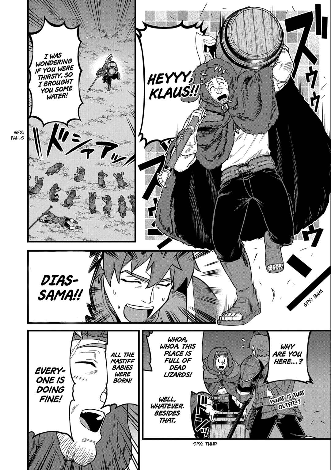 Ryoumin 0-nin Start no Henkyou Ryoushusama ~Ao no Dias to Soukaku no Otome~ Chapter 38 page 24