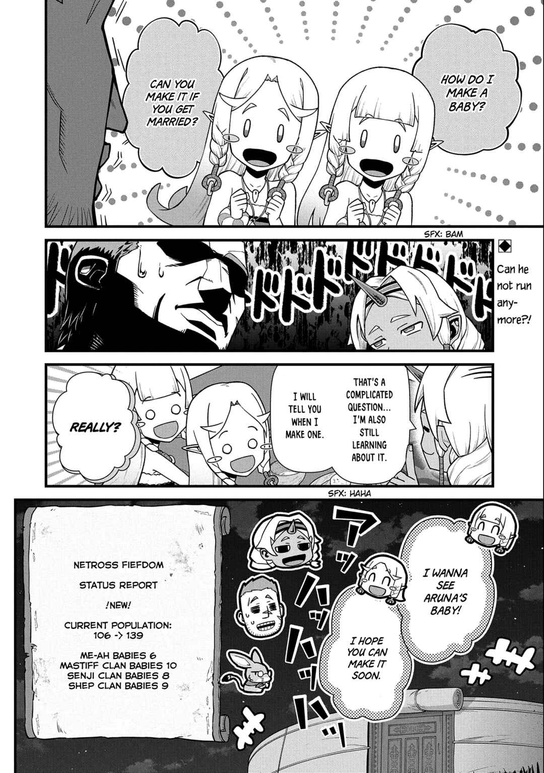 Ryoumin 0-nin Start no Henkyou Ryoushusama ~Ao no Dias to Soukaku no Otome~ Chapter 40 page 34