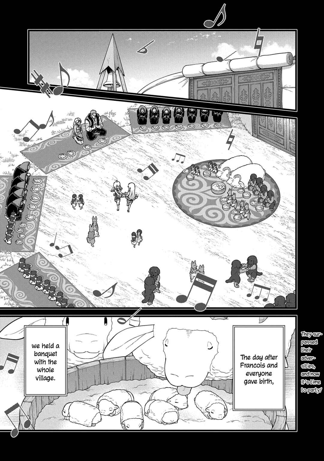 Ryoumin 0-nin Start no Henkyou Ryoushusama ~Ao no Dias to Soukaku no Otome~ Chapter 40 page 3
