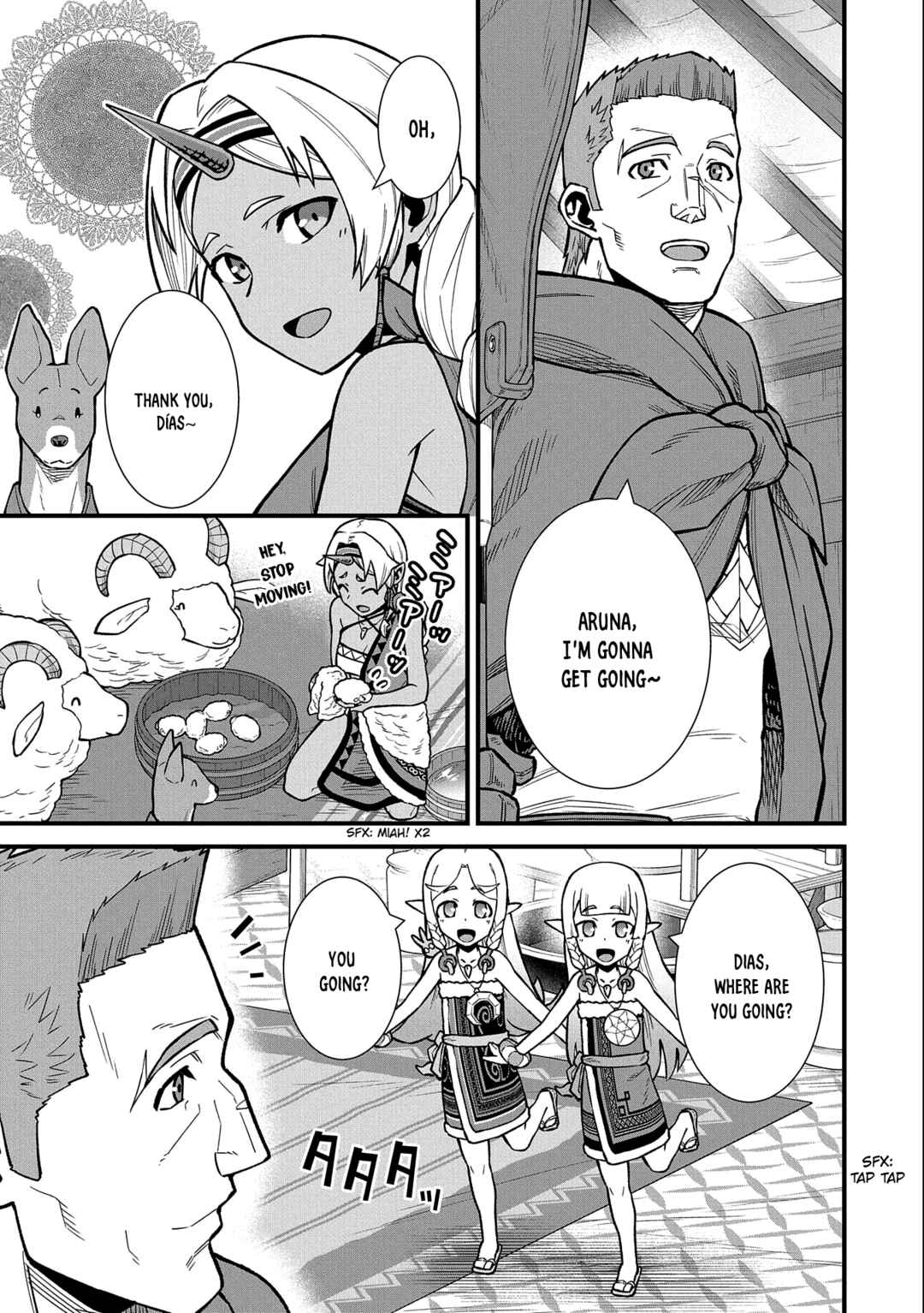 Ryoumin 0-nin Start no Henkyou Ryoushusama ~Ao no Dias to Soukaku no Otome~ Chapter 41 page 5