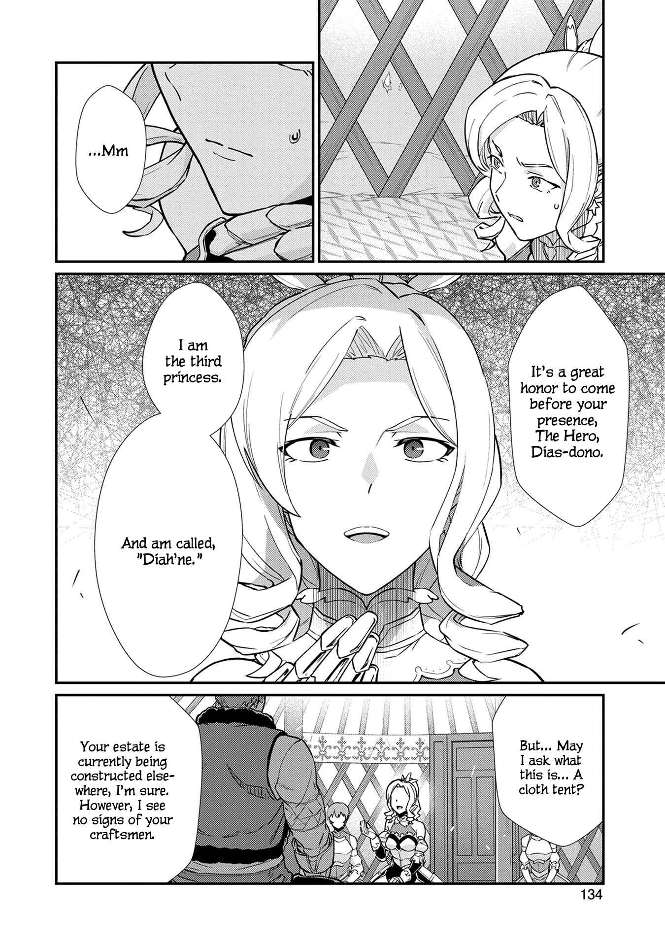 Ryoumin 0-nin Start no Henkyou Ryoushusama ~Ao no Dias to Soukaku no Otome~ Chapter 5 page 3