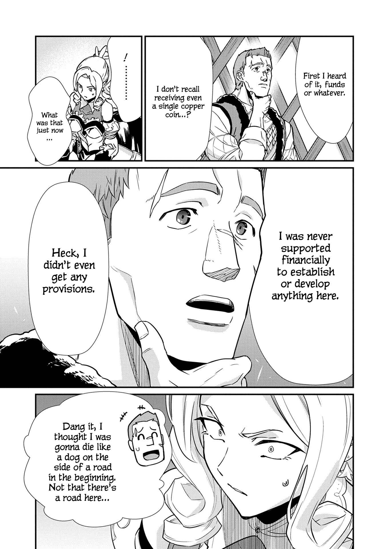 Ryoumin 0-nin Start no Henkyou Ryoushusama ~Ao no Dias to Soukaku no Otome~ Chapter 5 page 6