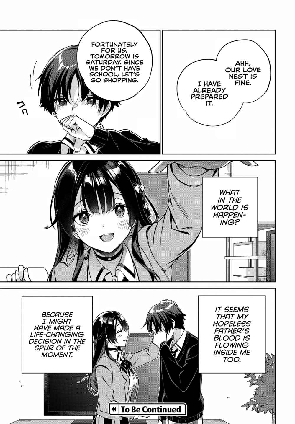 Ryoushin no Shakkin wo Katagawari shite morau Jouken wa Nihon Ichi Kawaii Joshikousei to Issho ni Kurasu koto deshita. Chapter 3 page 9