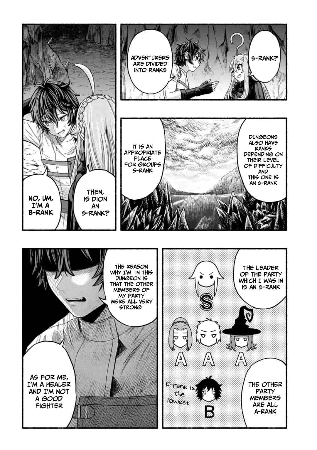 Ryuu to Ayumu Nariagari Boukensha-dou ~Youzumi toshite S-Rank Party kara Tsuihou Sareta Kaifuku Majutsushi, Suterareta Saki de Saikyou no Shinryuu o Fukkatsu Sasete Shimau~ Chapter 2.2 page 8