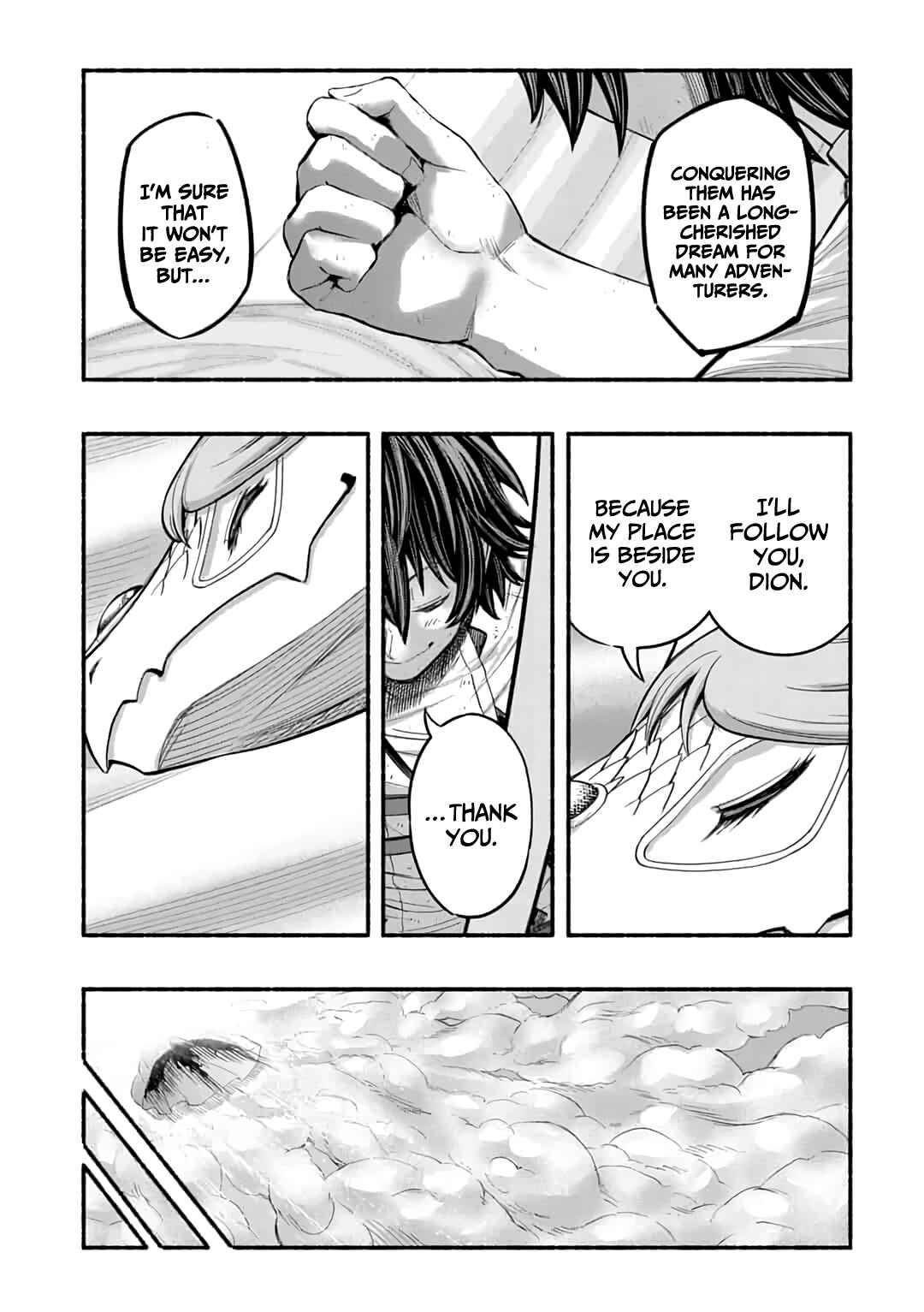 Ryuu to Ayumu Nariagari Boukensha-dou ~Youzumi toshite S-Rank Party kara Tsuihou Sareta Kaifuku Majutsushi, Suterareta Saki de Saikyou no Shinryuu o Fukkatsu Sasete Shimau~ Chapter 5.2 page 4