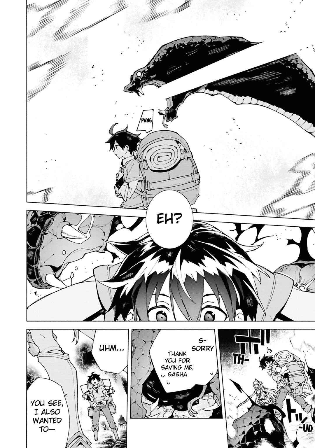 S-Kyuu Boukensha ga Ayumu Michi: Tsuihou Sareta Shounen wa Shin no Nouryoku 'Buki Master' de Sekai Saikyou ni Itaru Chapter 1.1 page 18