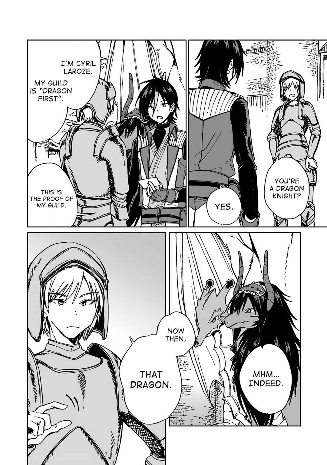 S-kyuu Guild wo Tsuihousareta kedo, Jitsu wa Ore dake Dragon no Kotoba ga Wakaru no de, Kidzuita Toki ni wa Ryuu Kishi no Chouten wo Kiwametemashita Chapter 15 page 2