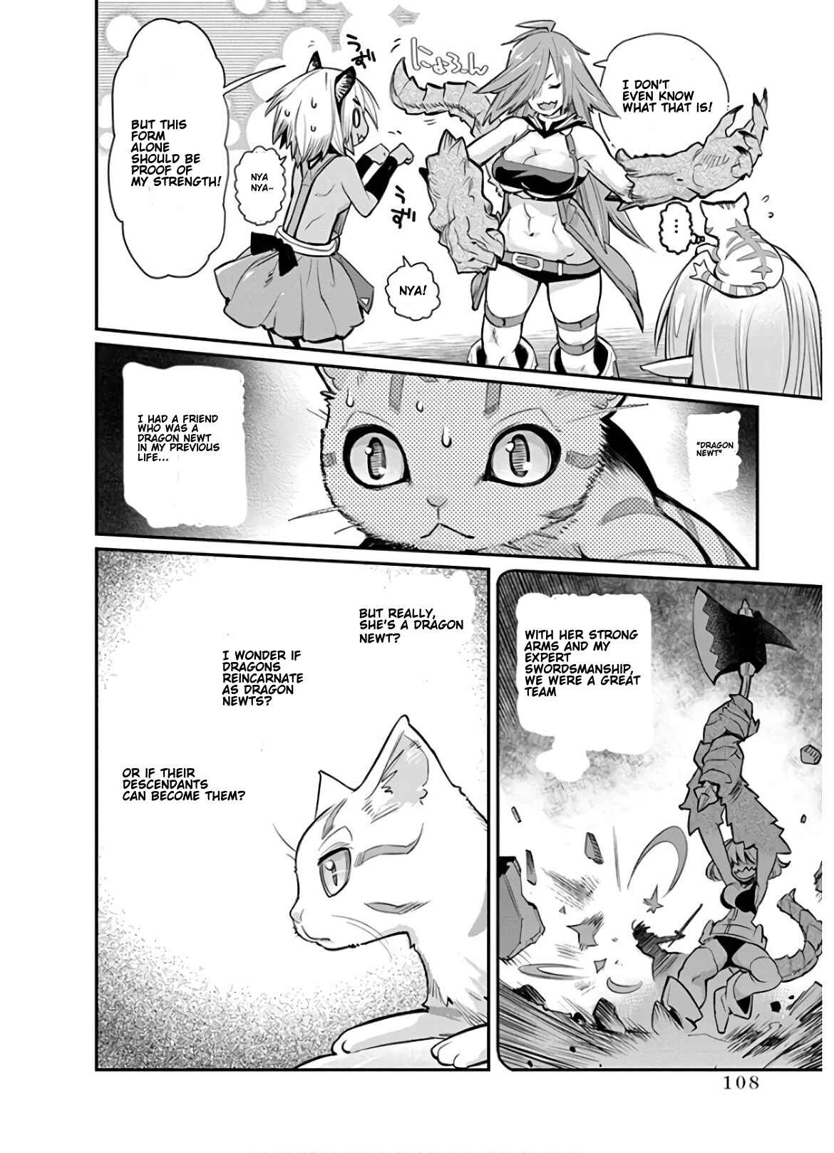 S-Rank Monster no Behemoth Dakedo, Neko to Machigawarete Erufu Musume no Kishi (Pet) Toshite Kurashitemasu Chapter 23 page 3