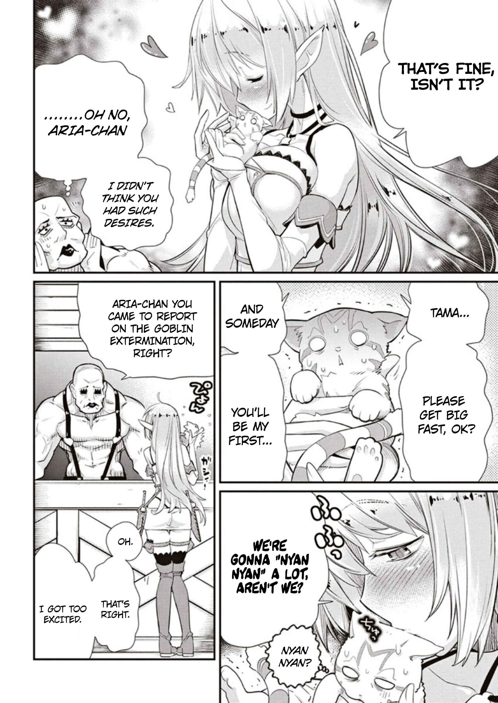 S-Rank Monster no Behemoth Dakedo, Neko to Machigawarete Erufu Musume no Kishi (Pet) Toshite Kurashitemasu Chapter 3 page 11