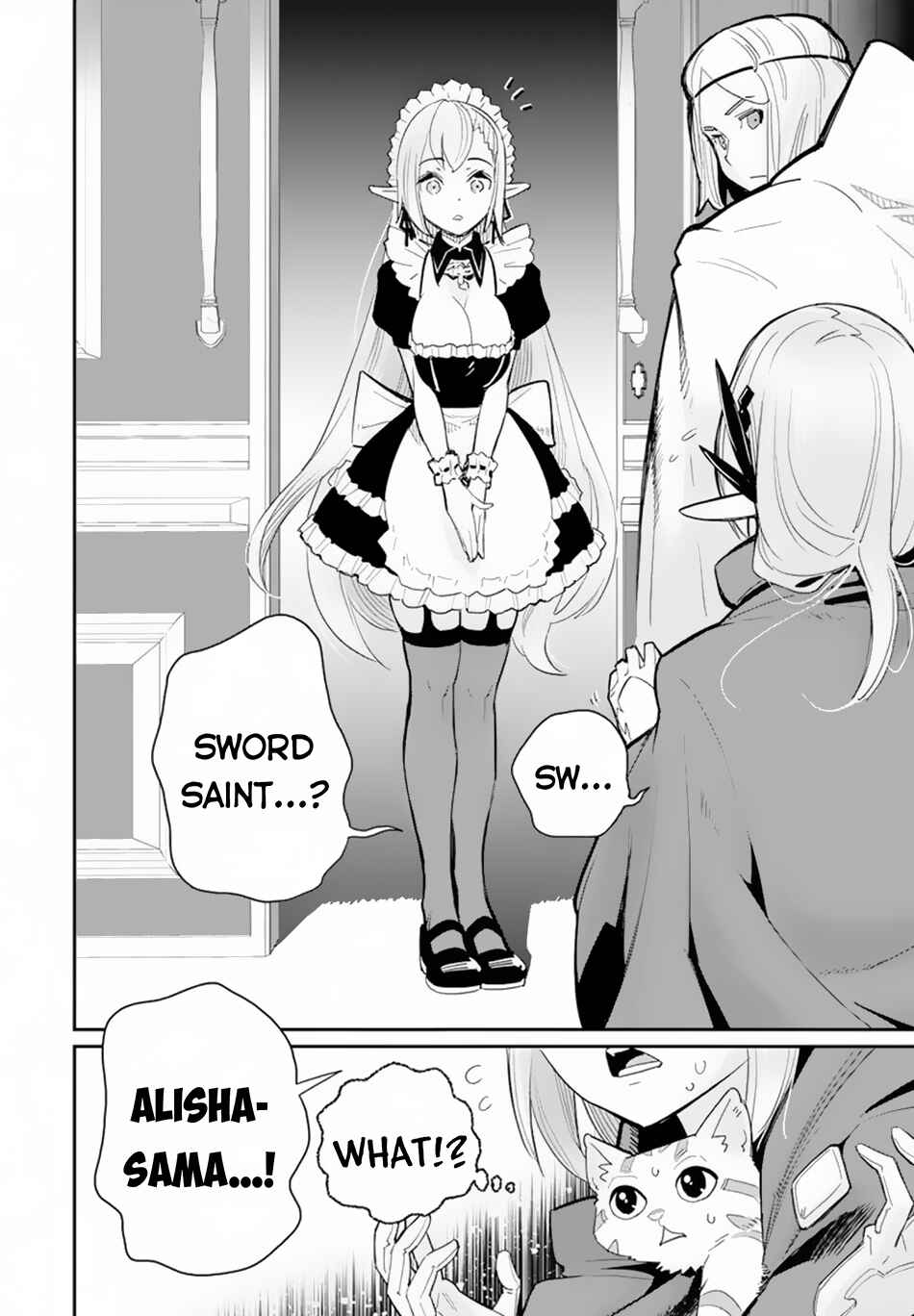 S-Rank Monster no Behemoth Dakedo, Neko to Machigawarete Erufu Musume no Kishi (Pet) Toshite Kurashitemasu Chapter 45 page 9