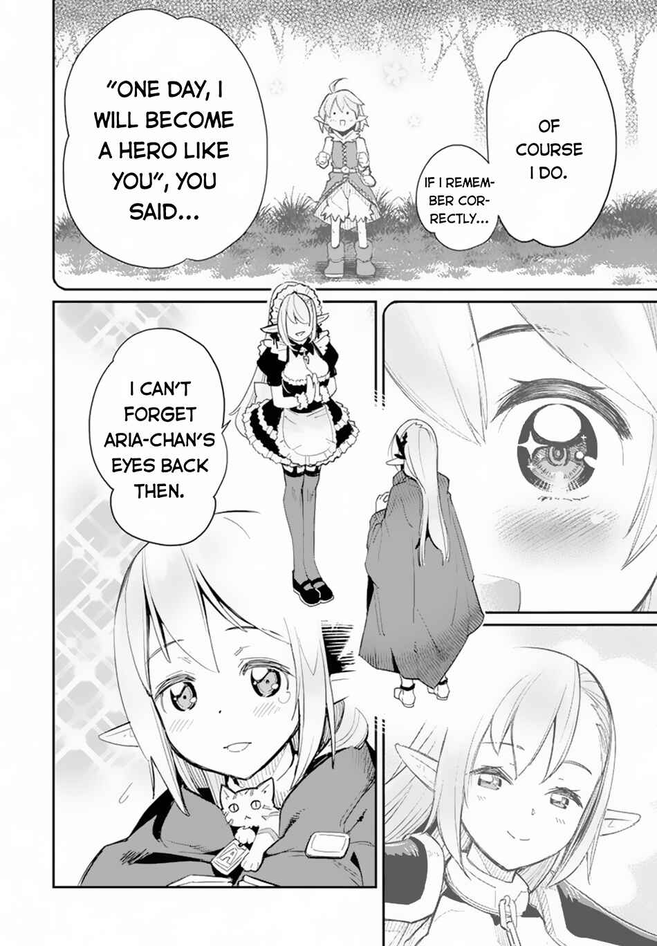 S-Rank Monster no Behemoth Dakedo, Neko to Machigawarete Erufu Musume no Kishi (Pet) Toshite Kurashitemasu Chapter 45 page 11
