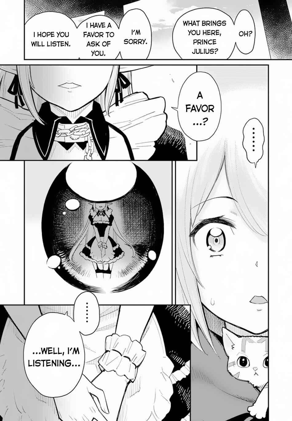 S-Rank Monster no Behemoth Dakedo, Neko to Machigawarete Erufu Musume no Kishi (Pet) Toshite Kurashitemasu Chapter 45 page 8