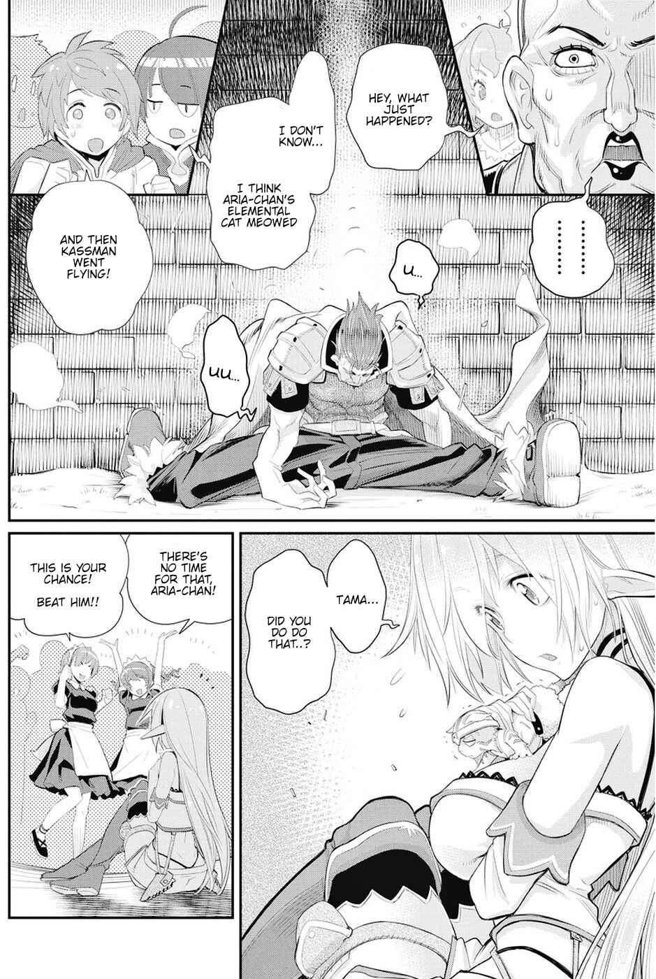 S-Rank Monster no Behemoth Dakedo, Neko to Machigawarete Erufu Musume no Kishi (Pet) Toshite Kurashitemasu Chapter 6 page 12