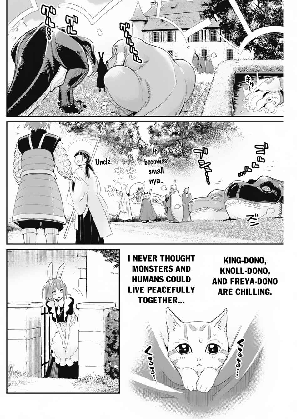 S-Rank Monster no Behemoth Dakedo, Neko to Machigawarete Erufu Musume no Kishi (Pet) Toshite Kurashitemasu Chapter 63 page 21