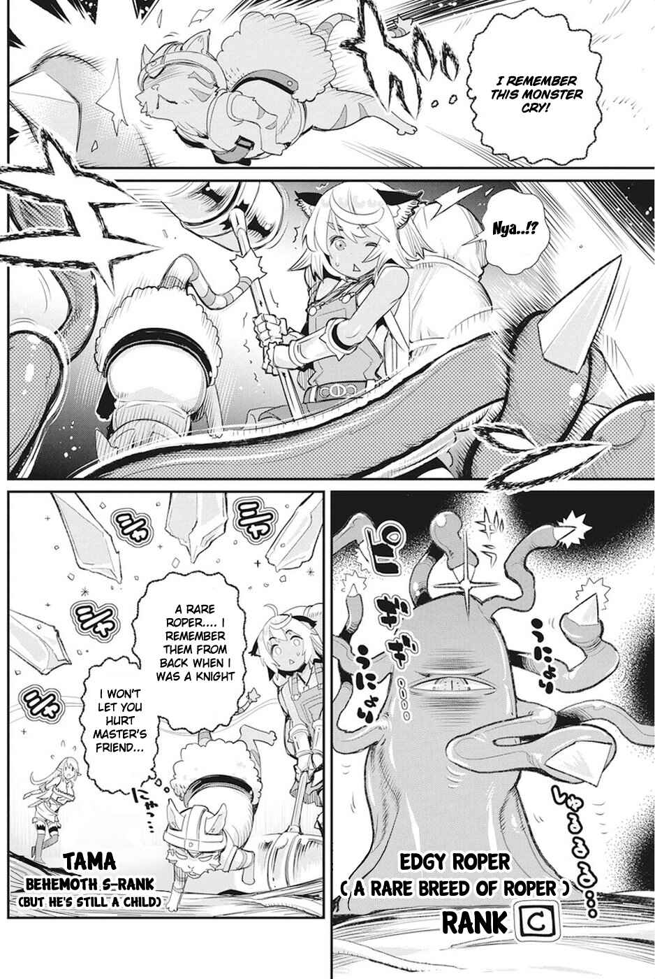S-Rank Monster no Behemoth Dakedo, Neko to Machigawarete Erufu Musume no Kishi (Pet) Toshite Kurashitemasu Chapter 8 page 9